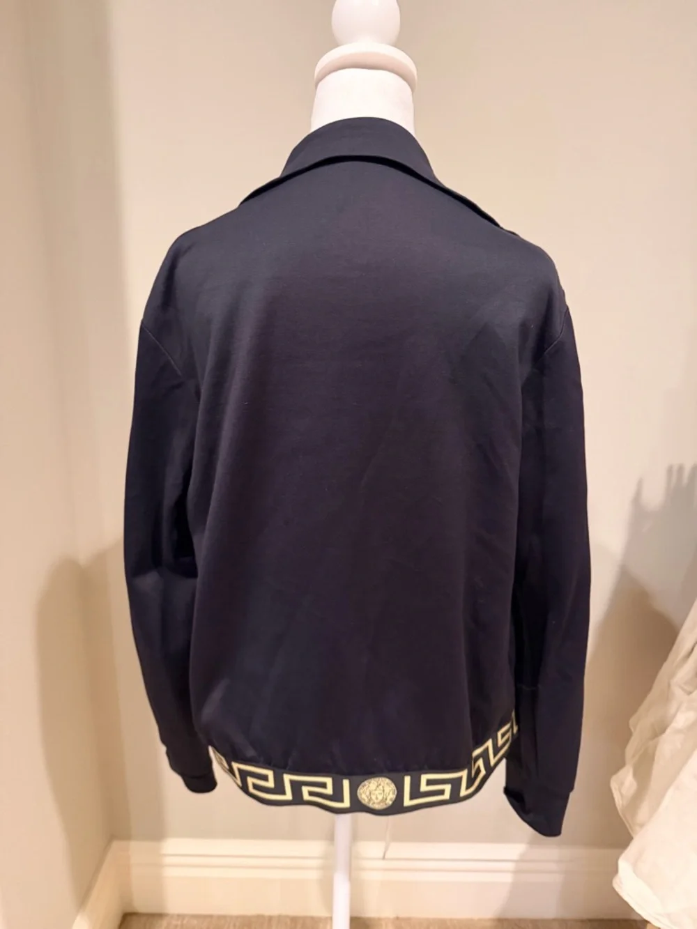 Versace Greca Border Track Black Jacket - Picture 9 of 12